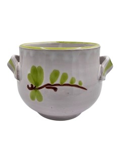 Ręcznie malowany kubek ceramiczny z motywem kwiatowym 2