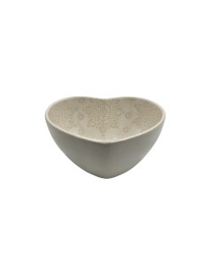 Ceramiczna miseczka w kształcie serca Snowflake