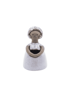 Elbogen – urocza ceramiczna figurka dziewczynki, handmade