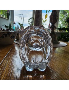 Szklana figurka trolla – Bergdala Glasbruk, Szwecja 2