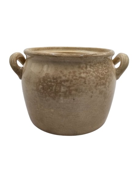 Ceramiczny garnek z uszami – rustykalna elegancja z duszą vintage