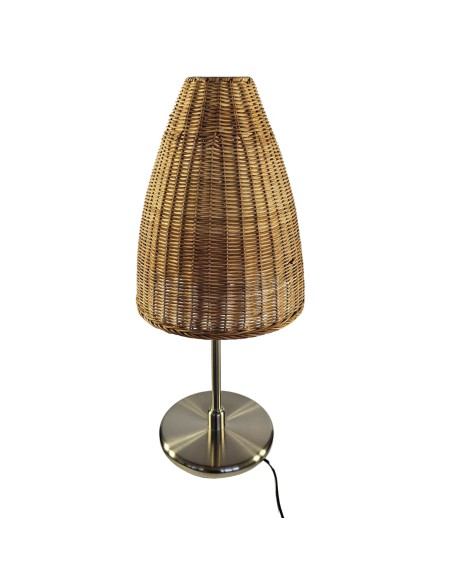 Lampa stołowa „Wiklinowy Urok”